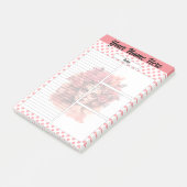 Schattigee Sugar Skull Notities Post-it® Notes (Schuin)