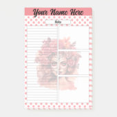 Schattigee Sugar Skull Notities Post-it® Notes (Voorkant)