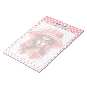 Schattigee Sugar Skull Symptom Tracker Notitieblok (Schuin)