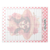 Schattigee Sugar Skull Symptom Tracker Notitieblok (Voorkant)