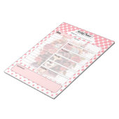 Schattigee Sugar Skull Weekplanner Notitieblok (Schuin)