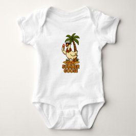 Schattigee Summer Goose Baby Bodysuit