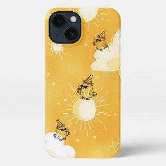 Schattigee Sunshine Bird Telefoonhoesje – Whimsica iPhone 13 Hoesje