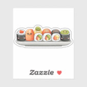 Schattigee sushi vinyl Stickers (Vel)
