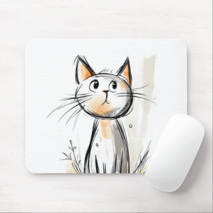 Schattigee Sweet Cat illustratie Muismat