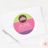 Schattigee taartdoos Stickers (Envelop)
