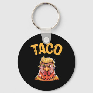 Schattigee Taco Trump Kipt Altijd Grappig Laten We Sleutelhanger