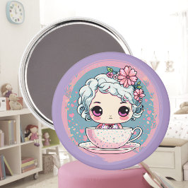 Schattigee Tea Cup Doll Magnet Magneet