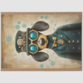 Schattigee Teckel Hondenpak Pet Goggles K5 Decoupa Tissuepapier (Voorkant)