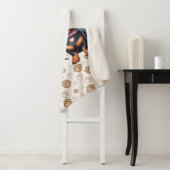 Schattigee teckel vrienden sherpa deken (In situ)