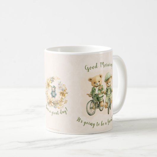 Schattigee Teddy Bear Mok - Het wordt een geweldig (Voorkant rechts)
