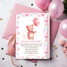Schattigee Teddy Bear Roze Ballon Boeken voor Baby