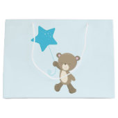 Schattigee teddybeer Baby Large Cadeauzakje (Voorkant)