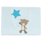 Schattigee teddybeer Baby Large Cadeauzakje (Achterkant)