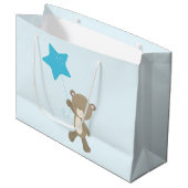 Schattigee teddybeer Baby Large Cadeauzakje (Voorkant Gekanteld)