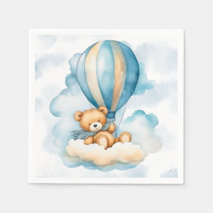 Schattigee teddybeer hete luchtballonnen jongen Ba Servet