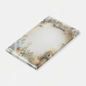 Schattigee teddybeer Valentijnsdag Post-it® Notes (Schuin)