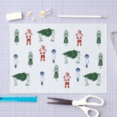 Schattigee Tekening Kerst Tissuepapier (Craft)