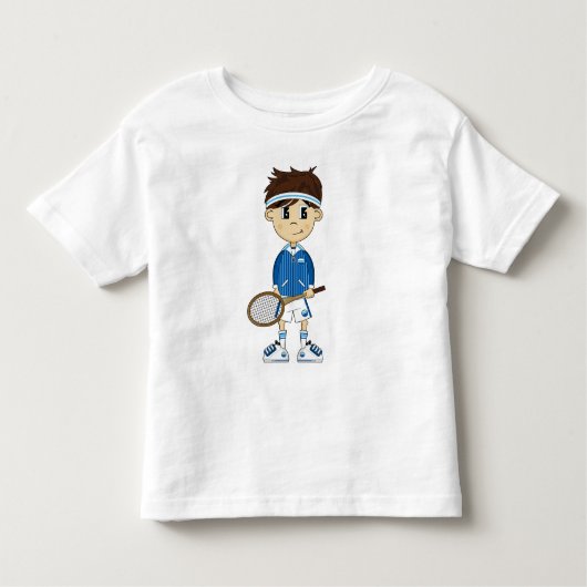 Schattigee Tennis Boy T-shirt (Voorkant)