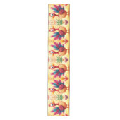 Schattigee Thanksgiving Turkije Tafelloper (Voorkant)