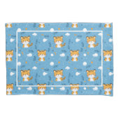 Schattigee Tiger Pattern Kussensloop voor jong kin (Voorkant)