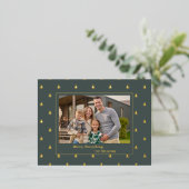 Schattigee Tiny Trees Christmas Feestdagen Foto (Staand Voorkant)