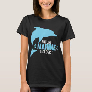 Schattigee toekomst mariene bioloog oceaanwetensch t-shirt