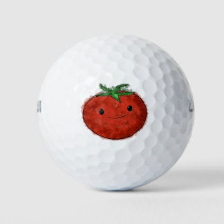 Schattigee Tomaat Waterverf Golfballen