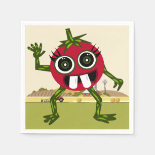 Schattigee tomatenservetten servetten