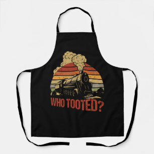 Schattigee Trein Kunst Treinverzamelaar Railroad L Schort