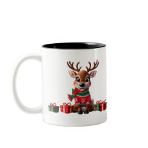 Schattigee trendy moderne Humor Grappige kerst