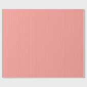 Schattigee trendy perzikkleurentonen Stripes Sjabl Cadeaupapier (Vlak)