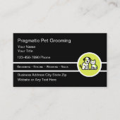 Schattigee Trendy Pet Grooming Visitekaartjes (Voorkant)