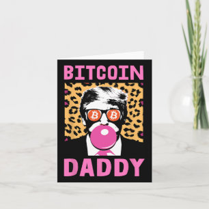 Schattigee Trump Bitcoin Daddy Crypto Finance Mone Kaart