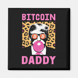 Schattigee Trump Bitcoin Daddy Crypto Finance Mone Magneet