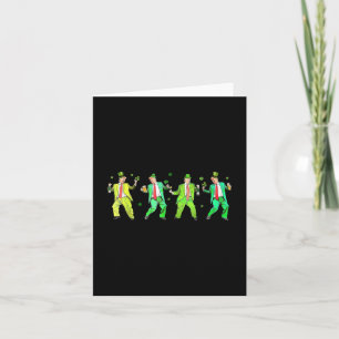 Schattigee Trump Dance St. Patricks Day Funny Trum Kaart