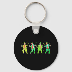 Schattigee Trump Dance St. Patricks Day Funny Trum Sleutelhanger