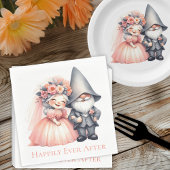 Schattigee Tuin Gnome Woodland Summer Wedding Servet