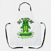 Schattigee Turtle Funny Quote Turtley Schattig Schort (Voorkant)