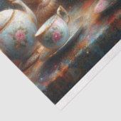 Schattigee Tuxedo Cat and Mouse Fantasy Decoupage. Tissuepapier (Detail)