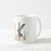 Schattigee Twee Bunny Illustratie Mok (Voorkant rechts)