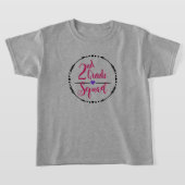 Schattigee tweede klas squad t-shirt (Laagn)