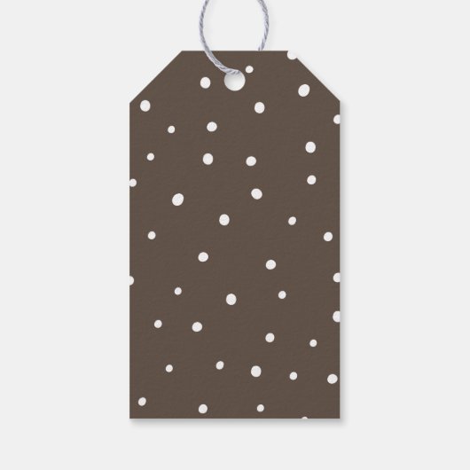 Schattigee Twin Beren Theme Baby shower Dank u Cadeaulabel (Achterkant)