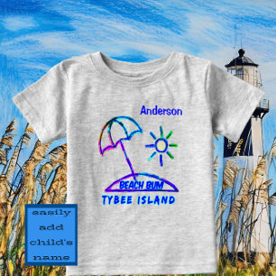Schattigee Tybee Island GA Finger Paint Beach Para