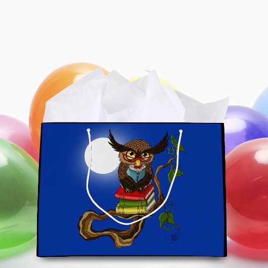 Schattigee Uil Boeken Large Cadeautasje