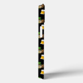 Schattigee Uil Drink Beer St Patrick's Day Pattern Case-Mate iPhone Case (Achterkant / Rechts)