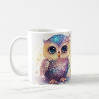 Schattigee Uil Koffie Mok - Schattige Uil Ontwerp