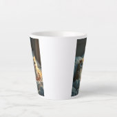 Schattigee uilen in bed mok (Voorkant)