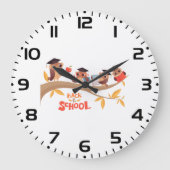 Schattigee uilen terug naar school Afstuderen Grote Klok (Voorkant)