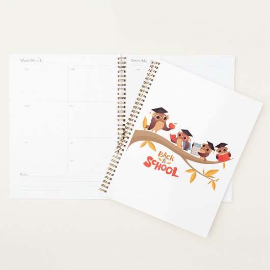 Schattigee uilen terug naar school Afstuderen Planner